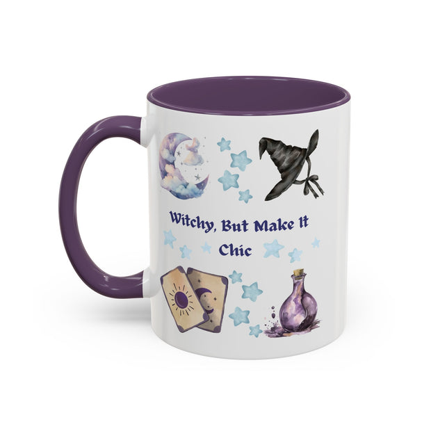 'Witchy, But Make It Cute' Accent Coffee Mug