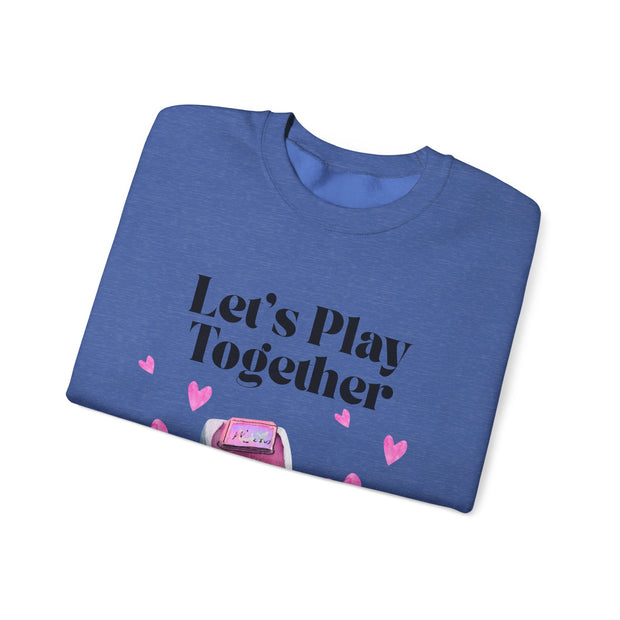 'Let's Play Together' Unisex Crewneck Sweatshirt