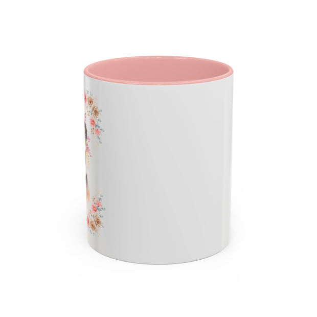 Geeky Goddess Panda Accent Coffee Mug