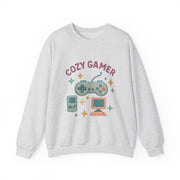 Cozy Gamer Sweatshirt, Unisex Crewneck, Gaming Gift, Comfortable Outfit, Video Game Apparel, Casual Style