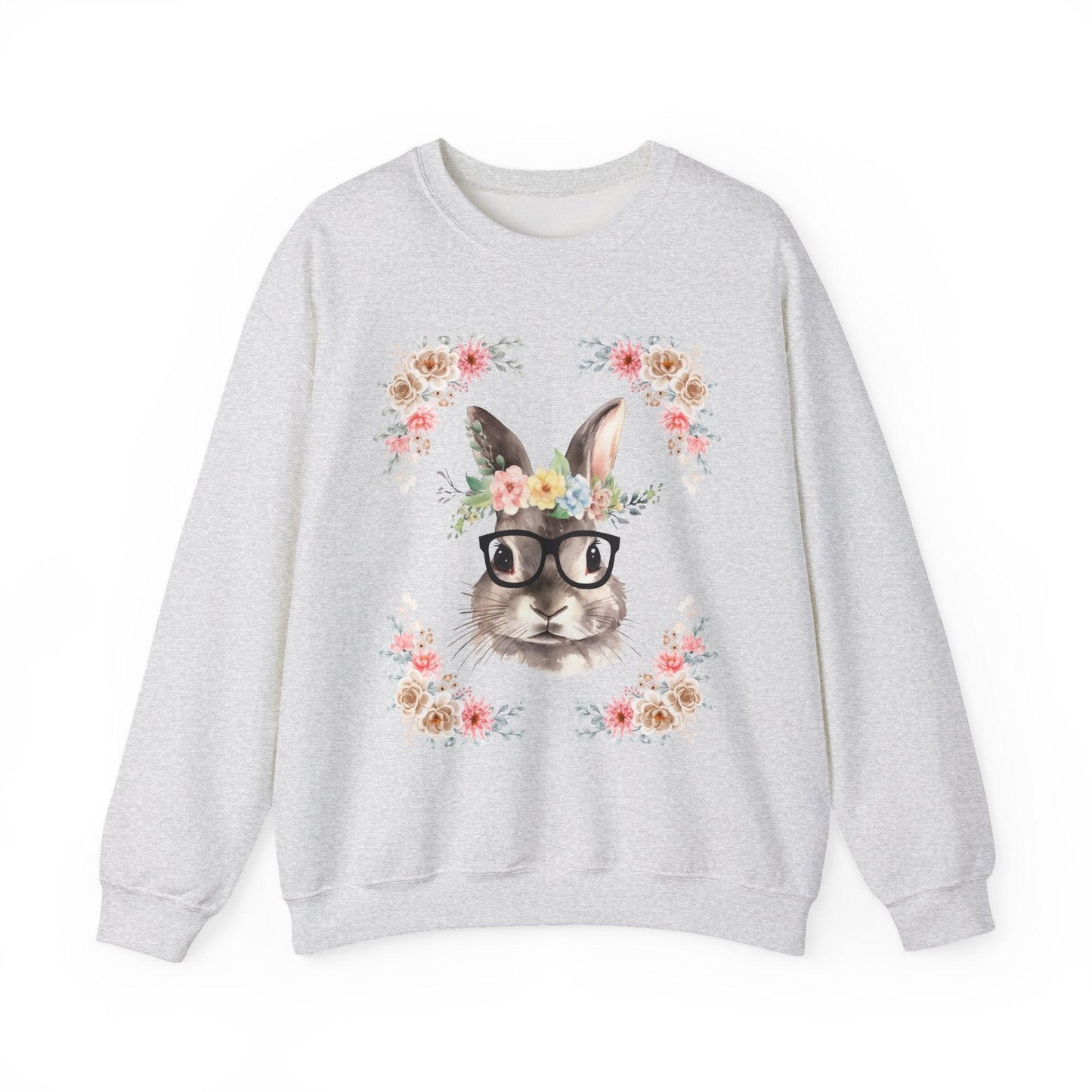 Geeky Goddess Bunny Unisex Crewneck Sweatshirt