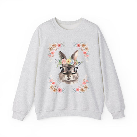 Geeky Goddess Bunny Unisex Crewneck Sweatshirt