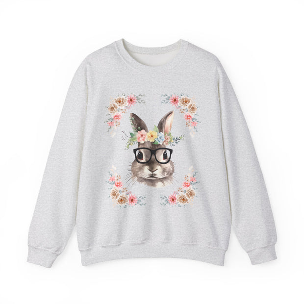 Geeky Goddess Bunny Unisex Crewneck Sweatshirt