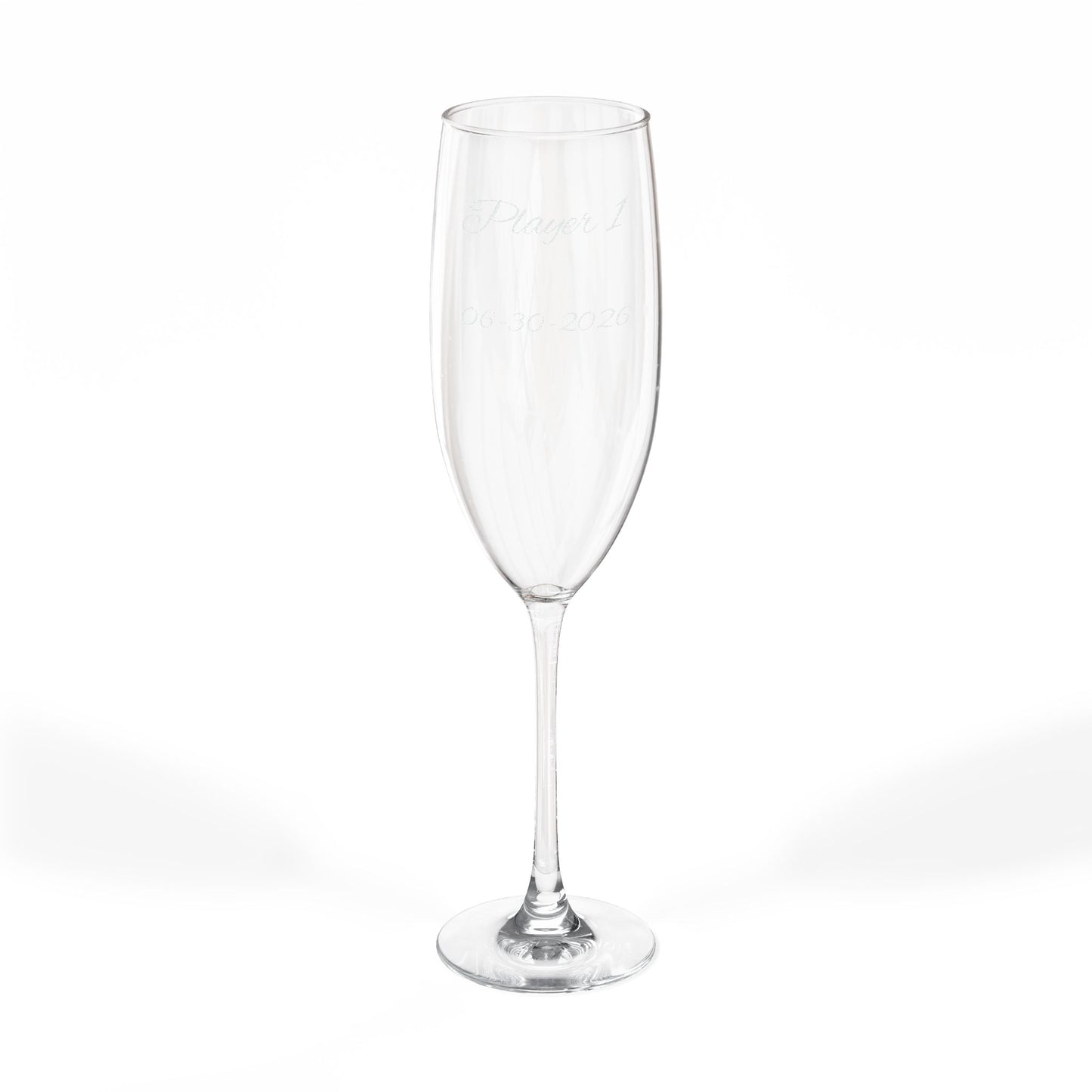 Personalized Gamer Wedding Champagne Glass, Player 1 Bride Flute, Custom Wedding Glass, Gamer Couple Gift, Bridal Champagne Flute