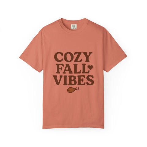 Cozy Fall Vibes T-shirt, Autumn Style Tee, Unisex Shirt for Casual Wear, Thanksgiving Apparel, Comfortable Everyday Outfits