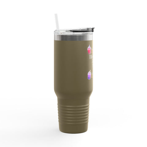'This Bride Needs Boba' Insulated Travel Mug, 40oz