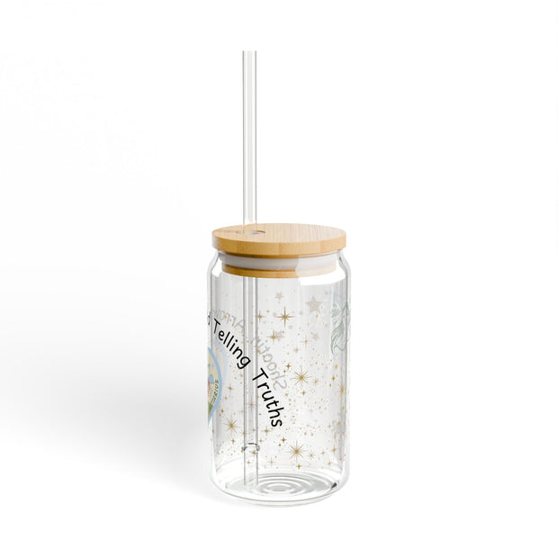 Sagittarius 'Shooting Arrows and Telling Tales' Sipper Glass