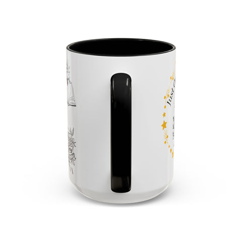 'Just One More Chapter' Accent Coffee Mug
