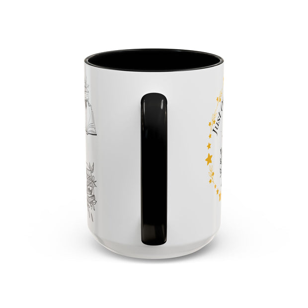 'Just One More Chapter' Accent Coffee Mug