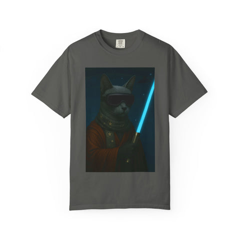 Star Paws Dark Gray Cat Unisex T-shirt