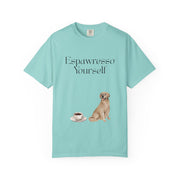 'Espawresso Yourself' Golden Retriever Unisex T-Shirt