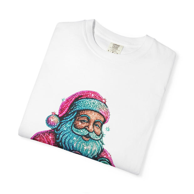 Stay Merry Game On Santa T-Shirt | Christmas Gaming Tee