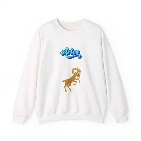 'Aries' Zodiac Unisex Crewneck Sweatshirt