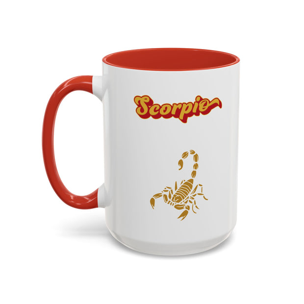 'Scorpio' Accent Coffee Mug