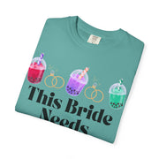 'The Bride Needs Boba' Unisex T-Shirt