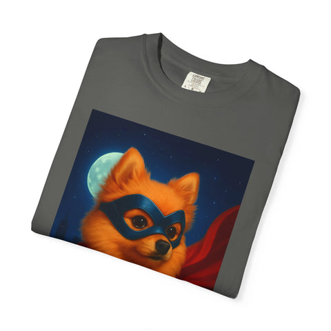 Superhero Pomeranian Unisex T-shirt
