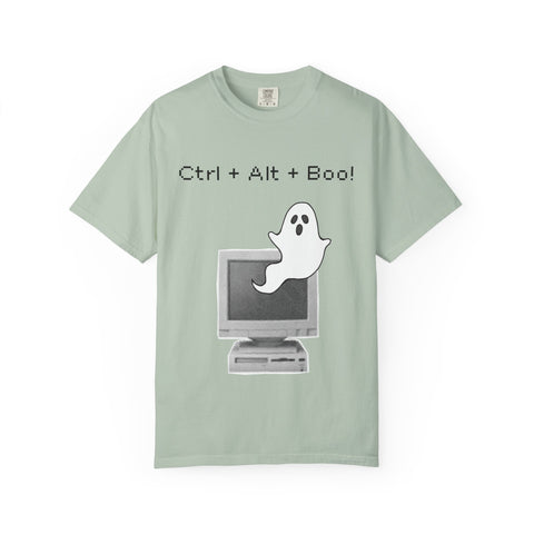 'Ctrl + Alt + Boo!' Unisex T-shirt