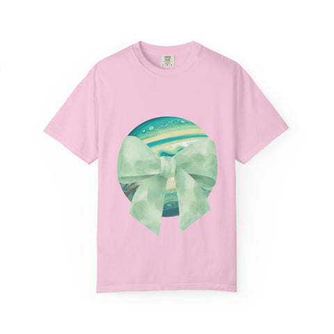 Green Planet Wrapped In A Bow Unisex T-Shirt