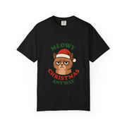 'Meowy Christmas Anyway' Unisex T-Shirt