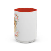 Geeky Goddess Pomeranian Accent Coffee Mug