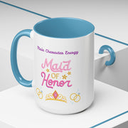 'Main Character Energy: Maid of Honor' Accent Coffee Mug