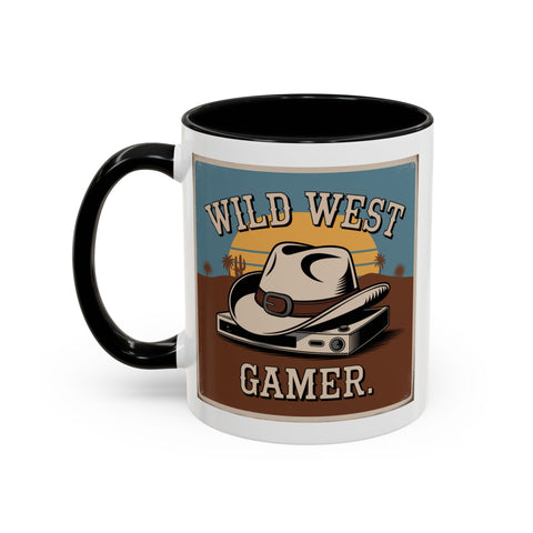 'Wild West Gamer' Accent Coffee Mug