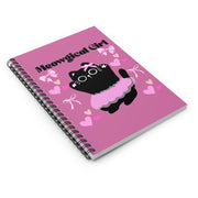 'Meowgical Girl' Spiral Notebook