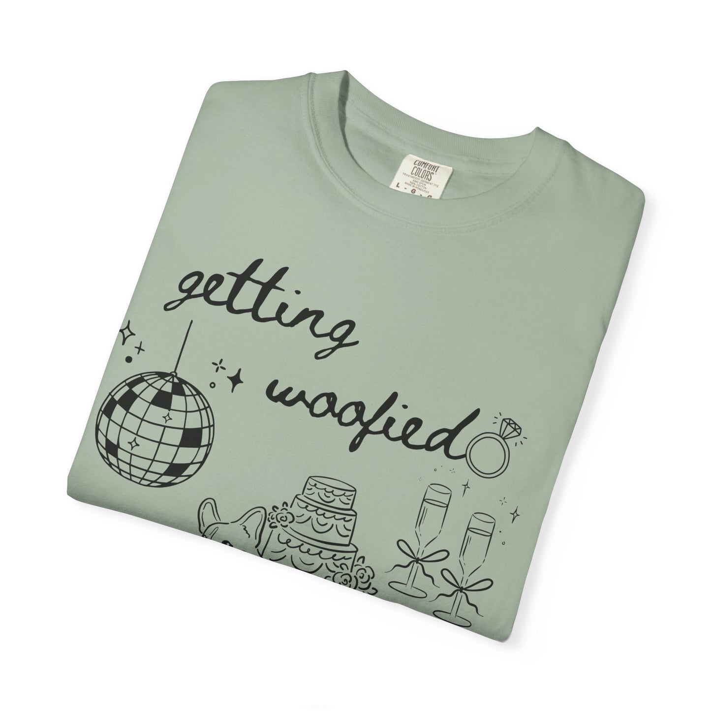 Getting Woofied Bachelorette Shirt Dog Bachelorette Shirt Dog Themed Bach Party Shirts Dog Lovers Wedding Shirts Dog Bridal Party Tees