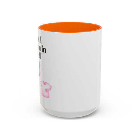 'I Am A Woman In STEM' Nurse Accent Coffee Mug