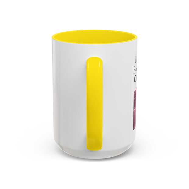 'I Like Big Books and I Cannot Lie' Accent Coffee Mug