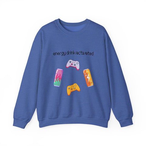 'Energy Drink Activated' Unisex Crewneck Sweatshirt