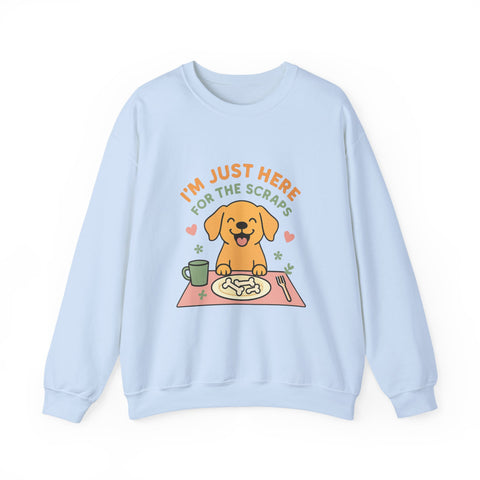 Playful Dog Sweatshirt for Pet Lovers, Unisex Crewneck, Cozy Gift for Dog Owners, Animal Lovers, Cute Pet-Themed Apparel