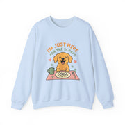 Playful Dog Sweatshirt for Pet Lovers, Unisex Crewneck, Cozy Gift for Dog Owners, Animal Lovers, Cute Pet-Themed Apparel