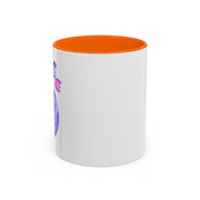 Astronaut Taking Off In Space Accent Coffee Mug