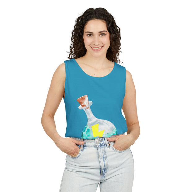 Magical Energy Blue Potion Unisex Tank Top