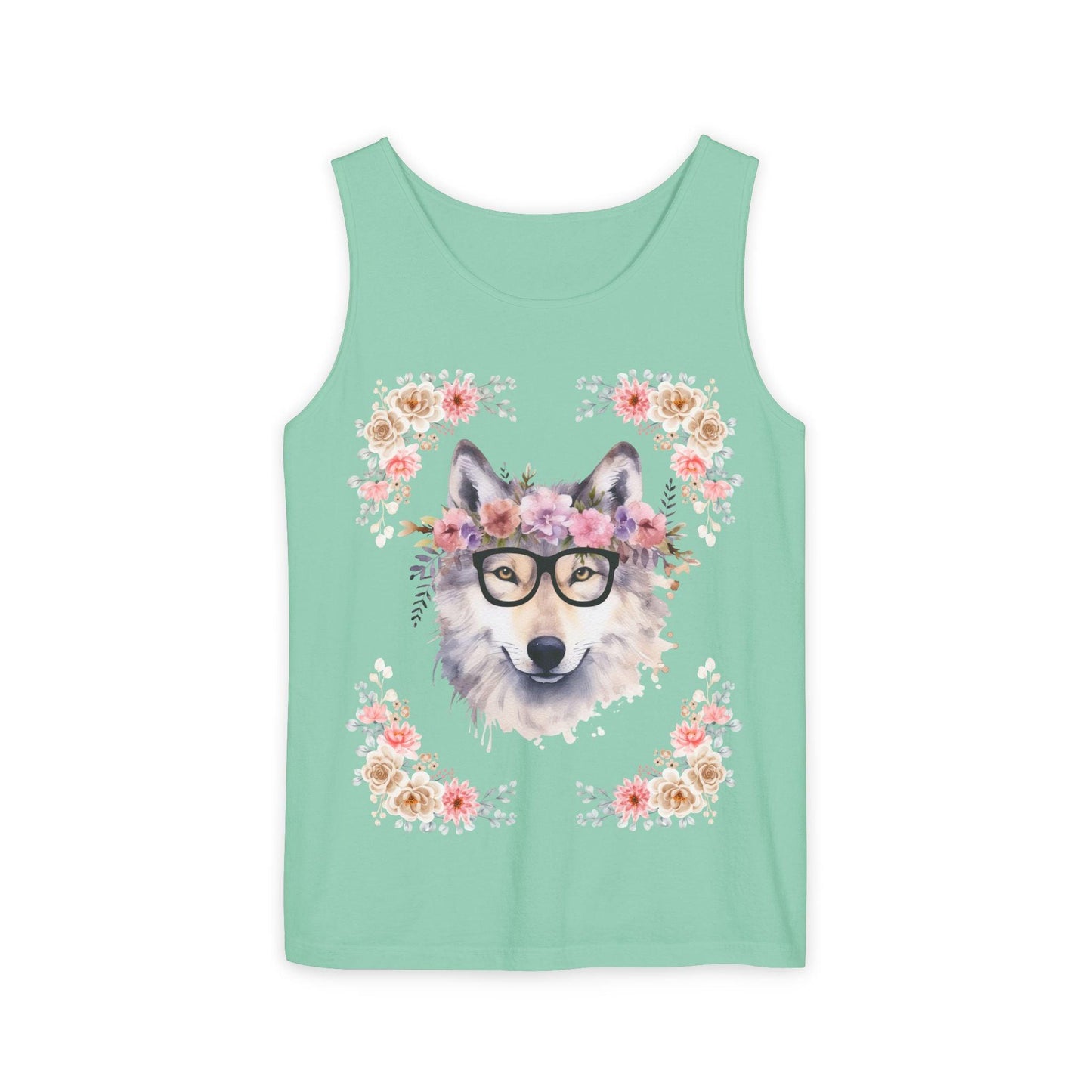 Geeky Goddess Wolf Unisex Tank Top