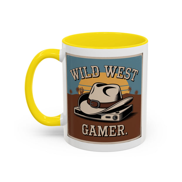 'Wild West Gamer' Accent Coffee Mug