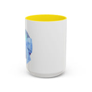 Blue/Green Planet Wrapped In A Bow Accent Coffee Mug
