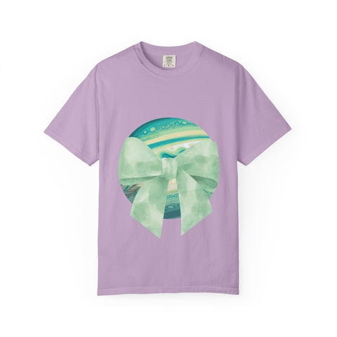 Green Planet Wrapped In A Bow Unisex T-Shirt