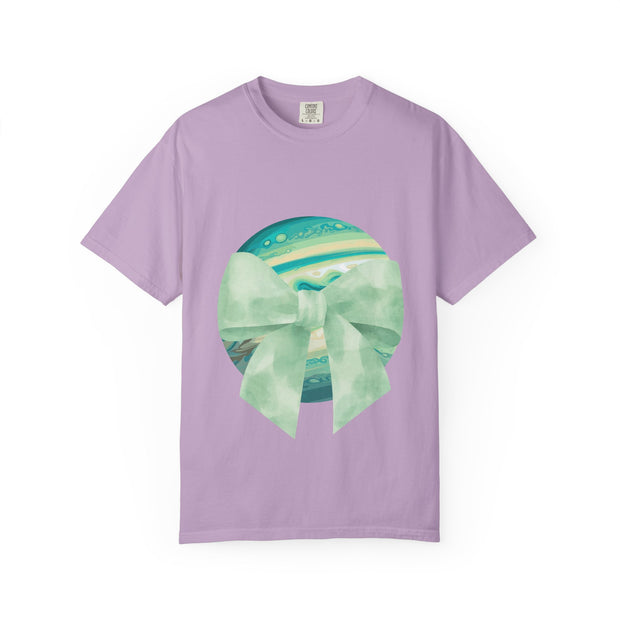 Green Planet Wrapped In A Bow Unisex T-Shirt