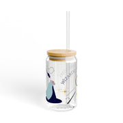'Wizarding Wedding Vibes' Sipper Glass