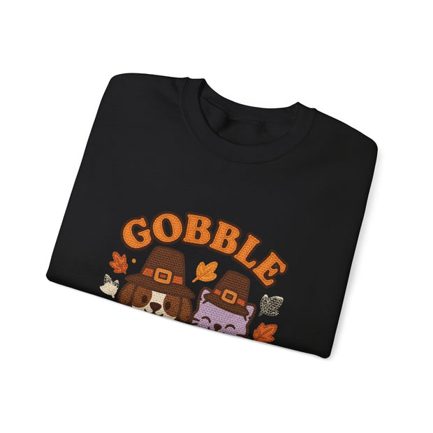 Gobble Squad Sweatshirt | Cozy Fall Apparel, Thanksgiving Gift, Unisex Crewneck, Cute Animal Design, Holiday Fashion