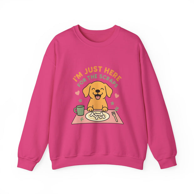 Playful Dog Sweatshirt for Pet Lovers, Unisex Crewneck, Cozy Gift for Dog Owners, Animal Lovers, Cute Pet-Themed Apparel