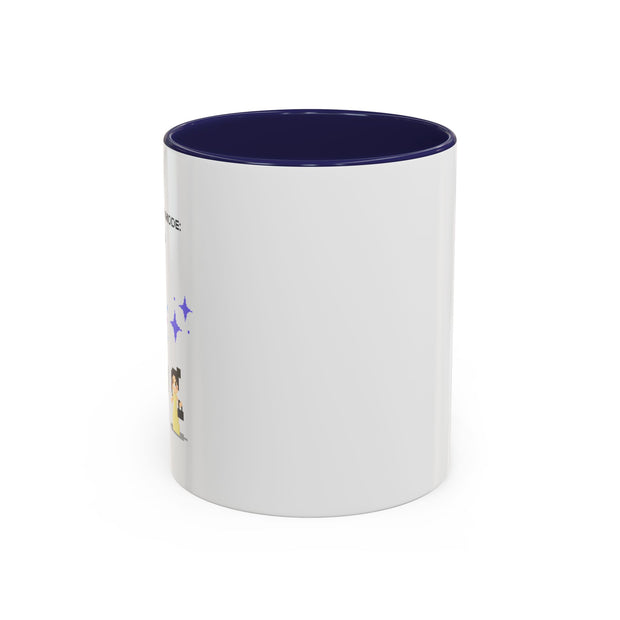 'Main Character Mode: Activated' Accent Coffee Mug