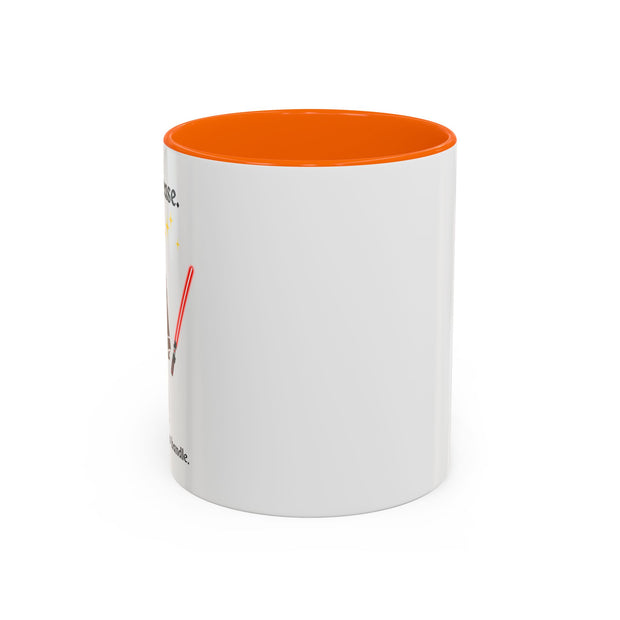 'Witch, Please. Too Much Magical To Handle.' Accent Coffee Mug
