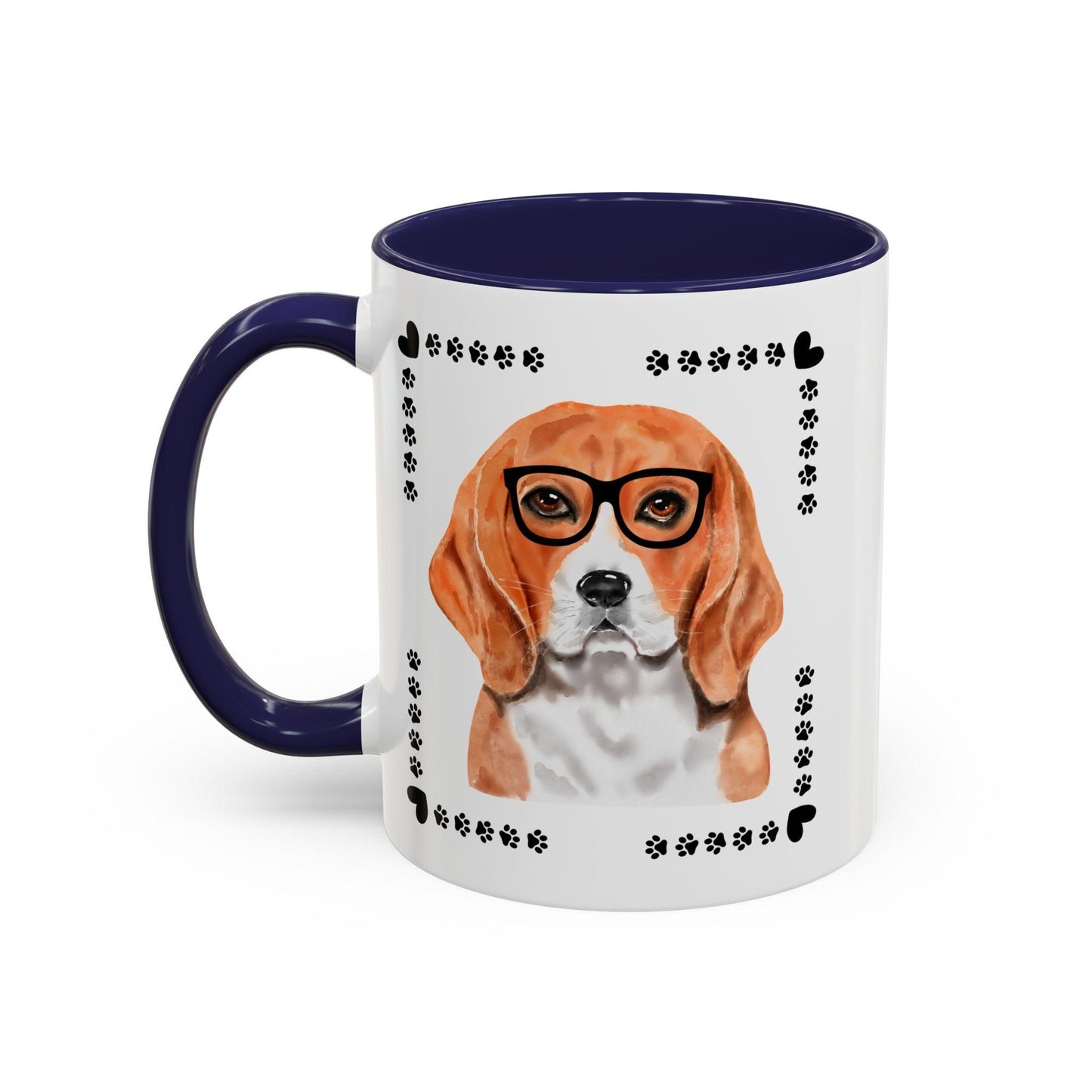 Geeky Good Beagle Accent Coffee Mug