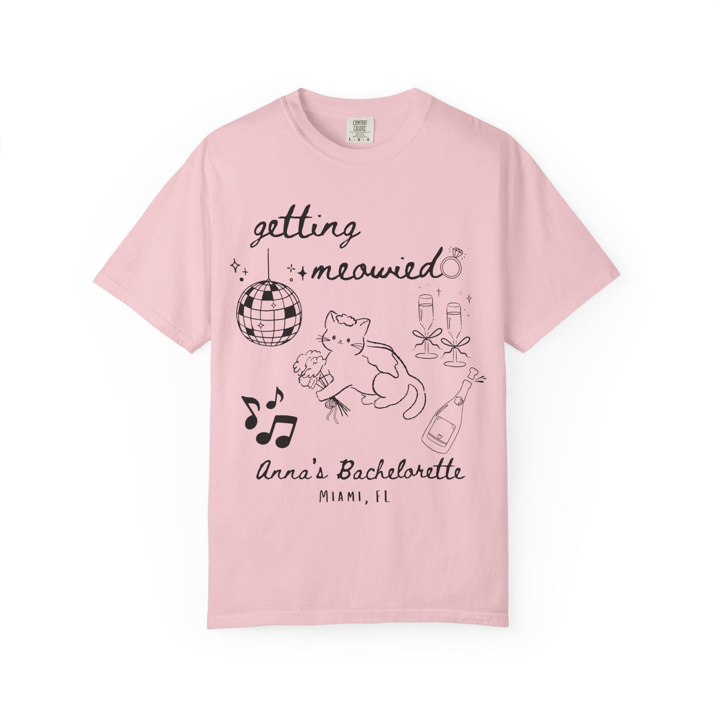 Getting Meowied Bachelorette Shirt Cat Bachelorette Shirt Cat Themed Bach Party Shirts Cat Lovers Wedding Shirts Cat Bridal Party Tees