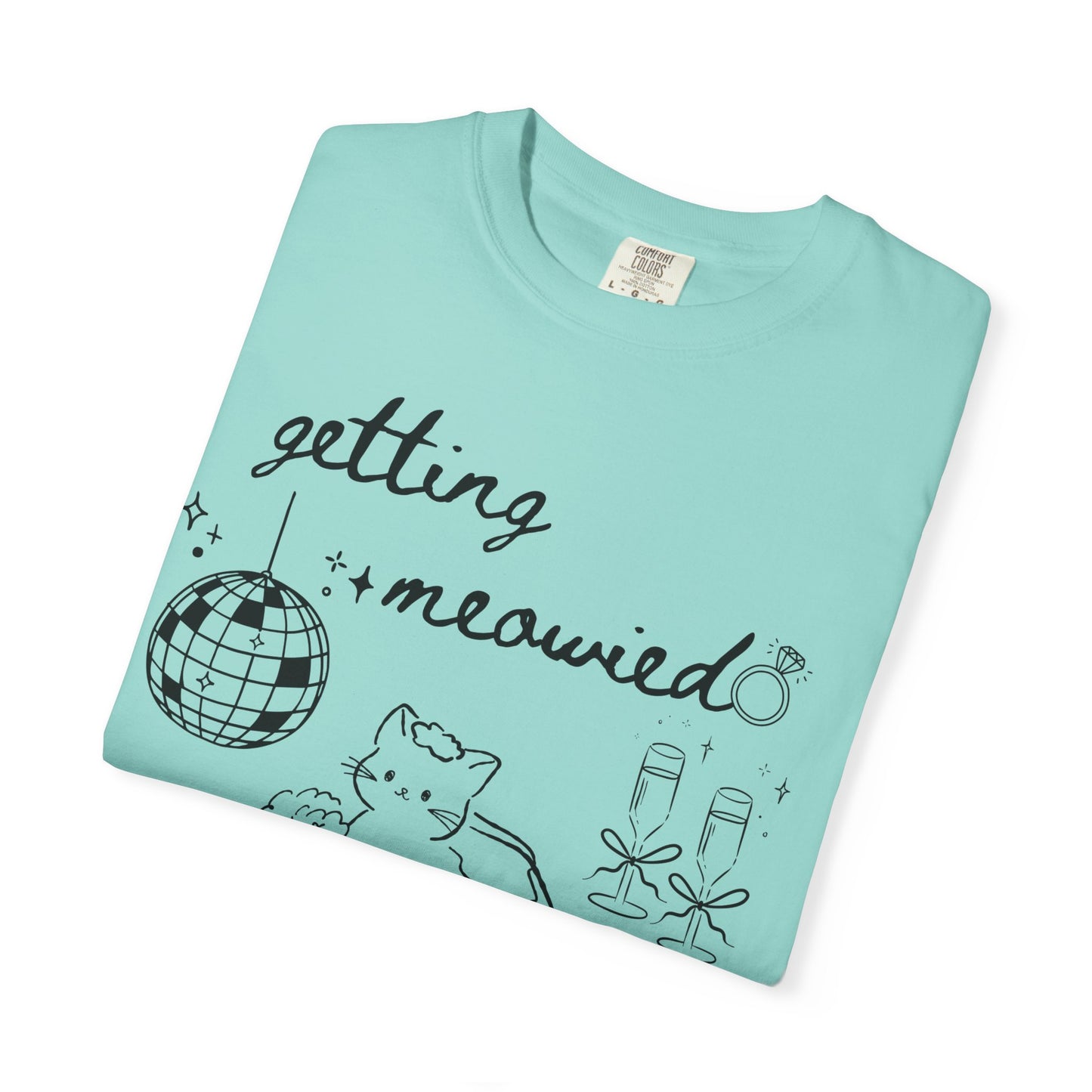 Getting Meowied Bachelorette Shirt Cat Bachelorette Shirt Cat Themed Bach Party Shirts Cat Lovers Wedding Shirts Cat Bridal Party Tees