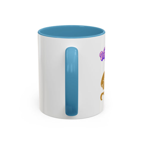 'Virgo' Zodiac Accent Coffee Mug