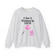 'I Am A Woman In STEM' Engineer Unisex Crewneck Sweatshirt